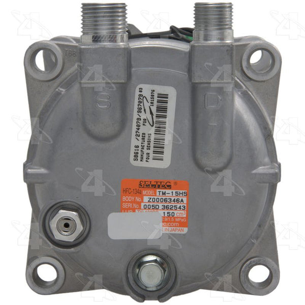 Four Seasons Air Conditioner Compressor (MPN: 58616)