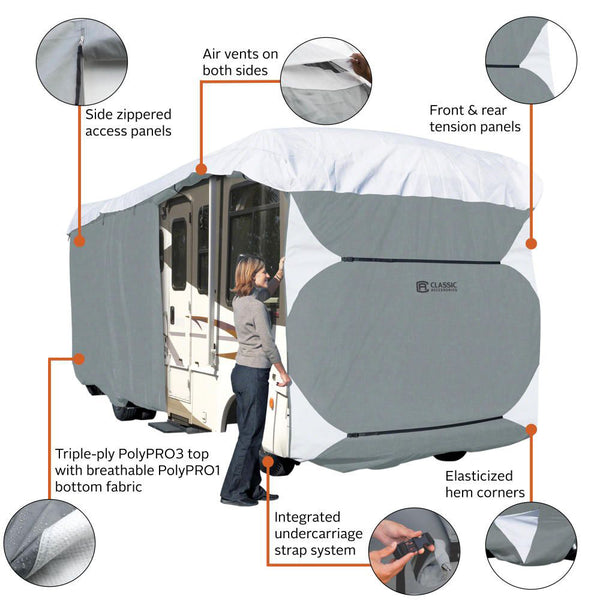 Classic Accessories PolyPRO 3 RV Cover (MPN: 80-337-193101-RT)
