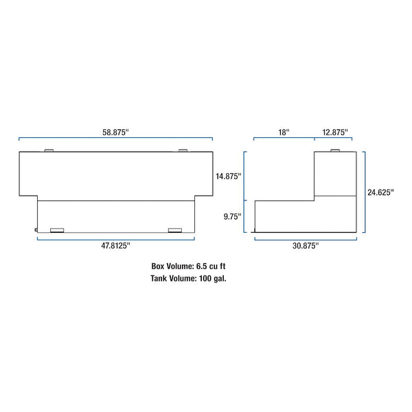 UWS Hammerhead Liquid Transfer Tank (MPN: TT-100HH)