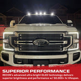 Recon Accessories Roof Marker Light (MPN: 264342BKHPWH)