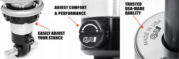 QA1 Coil Over Shock Absorber (MPN: GS502-15275)