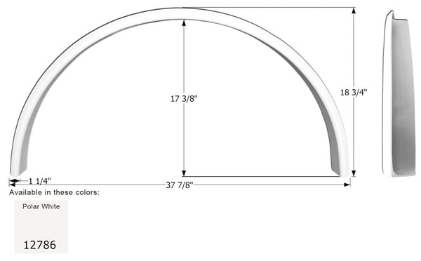 Icon Fender Skirt For Jayco Models (MPN: 12786)