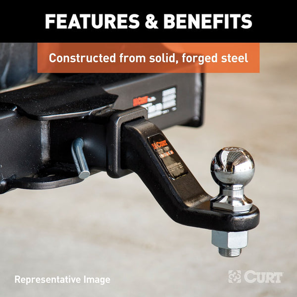 Curt Trailer Hitch Ball Mount (MPN: 45460)