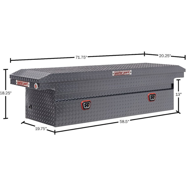 Weather Guard Crossover Low Profile Tool Box (MPN: 121-6-04)