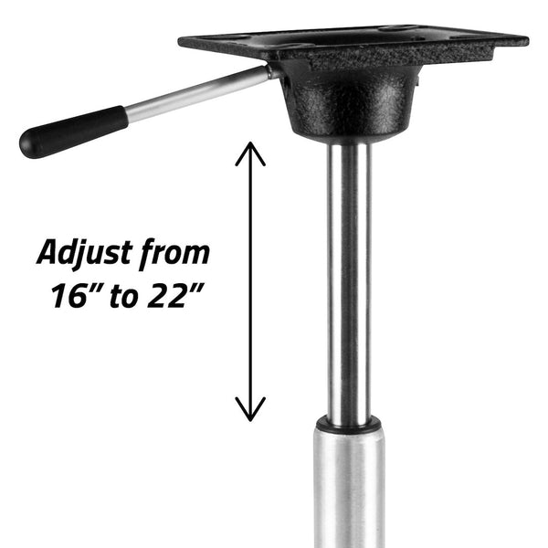 Wise Company Adjustable Height Boat Seat Pedestal (MPN: 8WD2003)