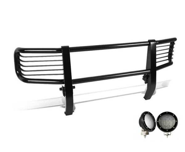 Black Horse Grille Guard Kit (MPN: PGBZA008A-PLFB)
