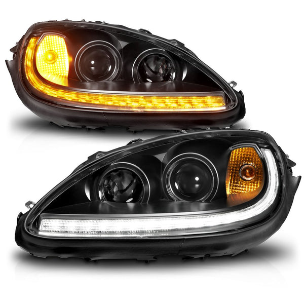 AnzoUSA Headlight Assembly With LED Features (MPN: 121571)