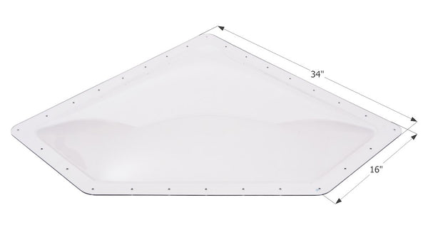 Icon Skylight 4 Inch High Bubble Dome (MPN: 01870)