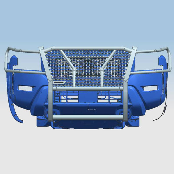 Black Horse Off Road Grille Guard (MPN: RU-NIFR22-B)