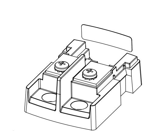 Blue Sea Fuse Block 32 Volts DC 80 Amps (MPN: 5006100-BSS)
