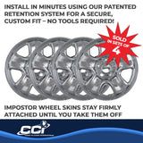 Coast To Coast Impostor Wheel Skin 16 Inch (MPN: IWCIMP86X)
