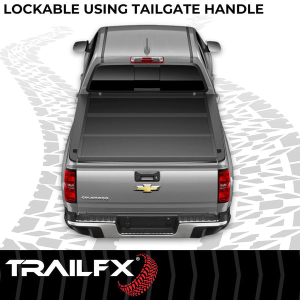 TrailFX Premium Flush Tri-Fold Tonneau Cover (MPN: TFX1714)