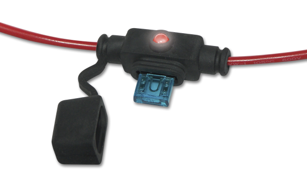 WirthCo Fuse Holder With 12 Gauge Wire (MPN: 24410)