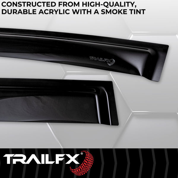 TrailFX Low Profile Window Vents (MPN: 4116H)