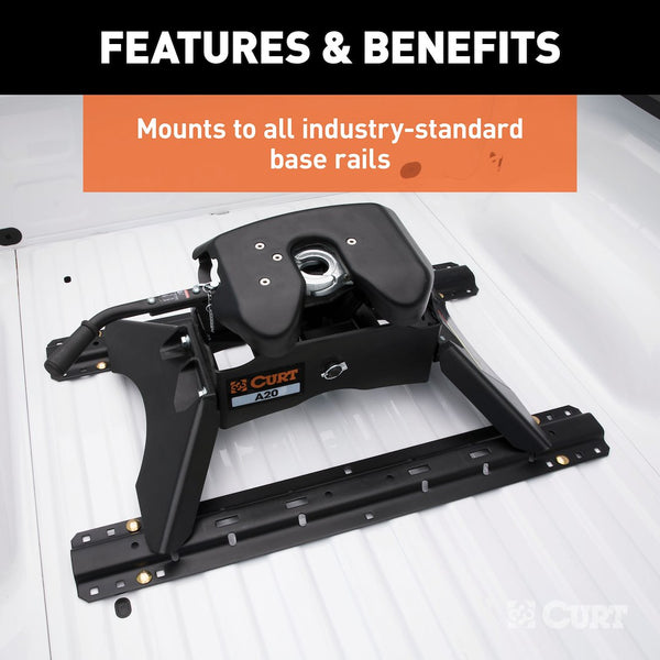 CURT A20 Fifth Wheel Trailer Hitch (MPN: 16140)