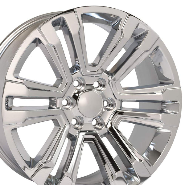 OE Wheels CV44 Chrome Plated Wheel (MPN: CV44-22090-6550-24C)