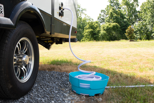Camco RV Water Hose and Electrical Cord Basket (MPN: 20166)