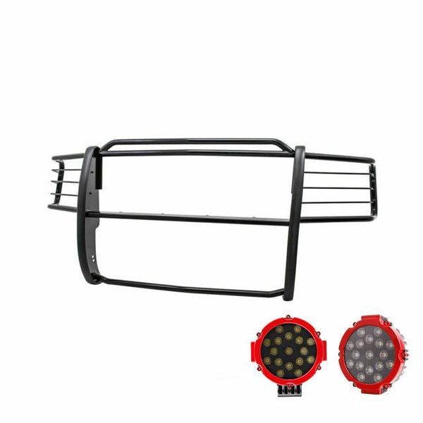 Black Horse Grille Guard Kit (MPN: 17FR20MA-PLR)