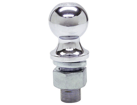 Trailer hitch ball with chrome finish (MPN: 1802027)