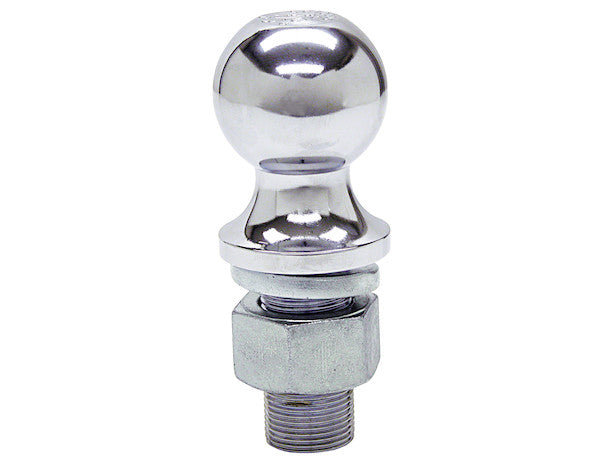 Trailer hitch ball with chrome finish (MPN: 1802027)
