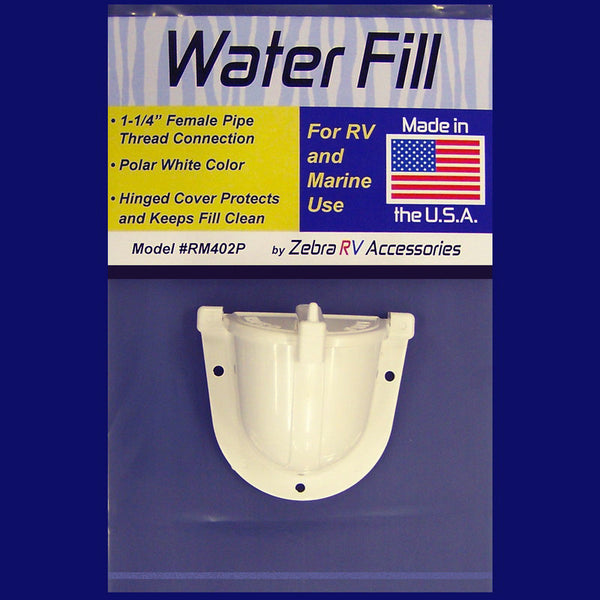 Zebra RV Fresh Water Inlet (MPN: RM402P)