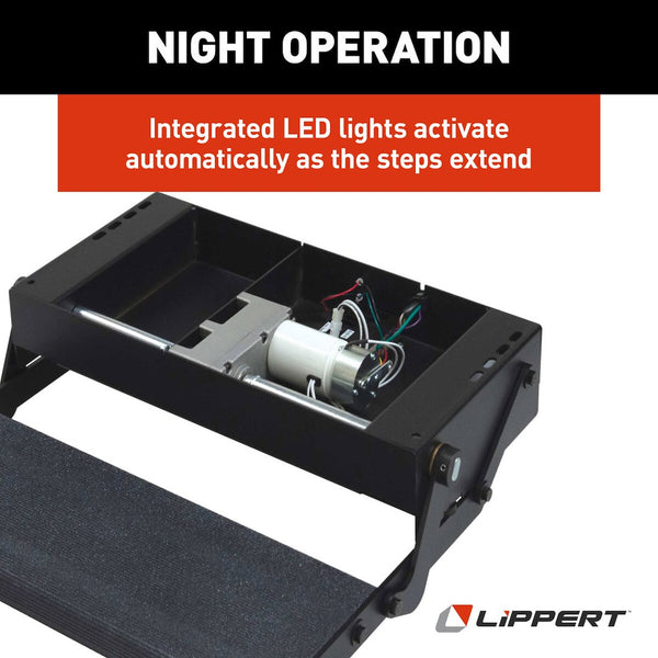 Lippert Components Tread Lite Power Step (MPN: 353542)