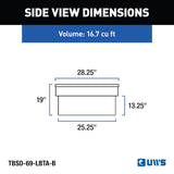UWS Crossover Deep Extra Wide Tool Box (MPN: TBSD-69-LBTA-B)