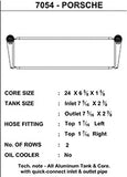 CSF Aluminum Radiator (MPN: 7054)