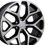 OE Wheels CV98B 20 Inch Wheel (MPN: CV98B-20090-6550-24MB)