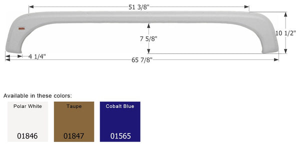 Icon Fender Skirt for Tandem Axle RVs (MPN: 01565)
