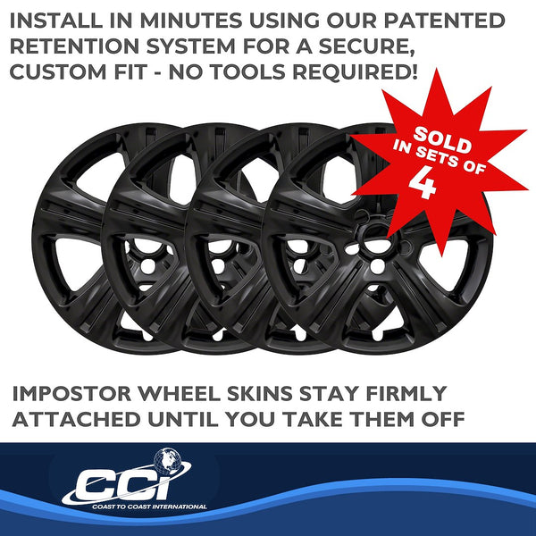 Coast To Coast Impostor Wheel Skin (MPN: IWCIMP383BLK)