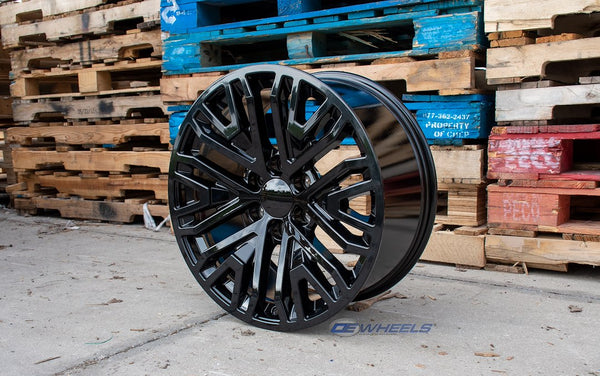 OE Wheels CV37 Gloss Black Wheel (MPN: CV37-20090-6550-28B)