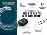 Battery Tender WaveCharge Pro 3-Bank Battery Charger (MPN: 022-1008-DL-WH)