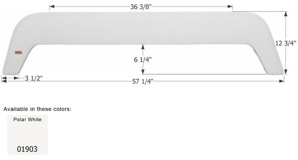 Icon Fender Skirt for Forest River Models (MPN: 01903)