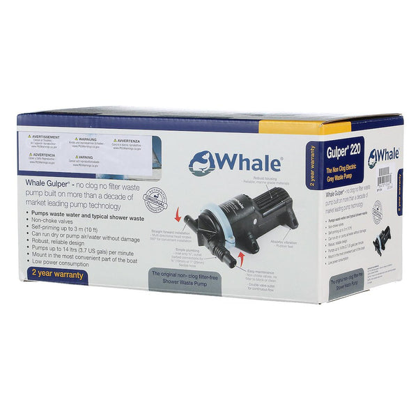 WHALE Marine Gray Water Pump (MPN: BP1554)