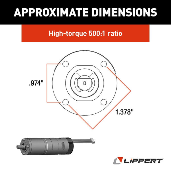 Lippert Slide Out Motor (MPN: 287298)