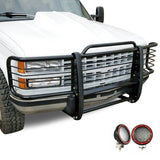 Black Horse Grille Guard Kit (MPN: 17GJ23MA-PLFR)