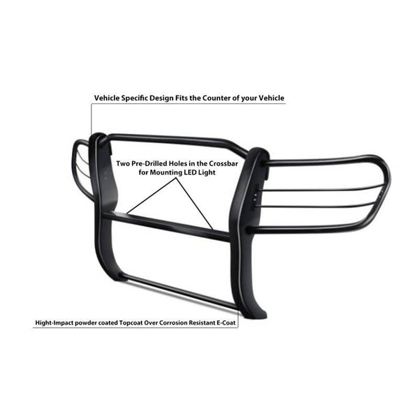 Black Horse Off Road Grille Guard (MPN: 17SG598MA)