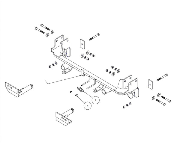 Roadmaster Vehicle Baseplate EZ4 Series (MPN: 523202-4)