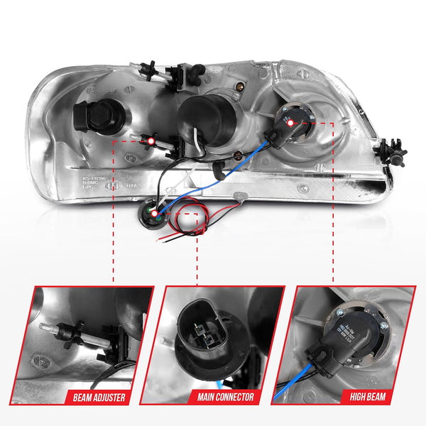 AnzoUSA Headlight Assembly (MPN: 111503)