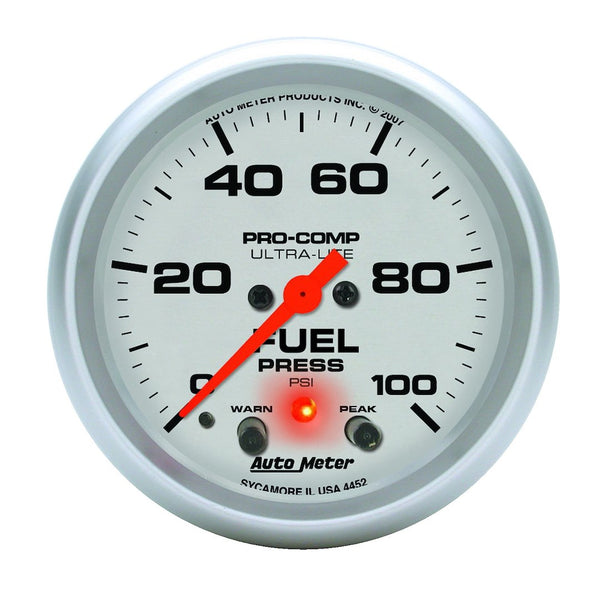 AutoMeter Ultra-Lite Fuel Pressure Gauge (MPN: 4472)