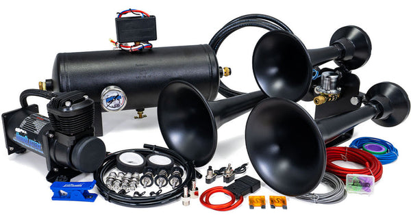 Horn Blasters Outlaw Black Train Horn (MPN: HK-C3B-232)