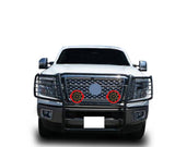Black Horse Grille Guard Kit (MPN: 17NR28MA-PLR)