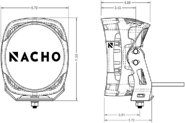 ARB LED Driving and Fog Light (MPN: PM671)