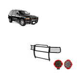 Black Horse Grille Guard Kit (MPN: 17BH23MA-PLR)