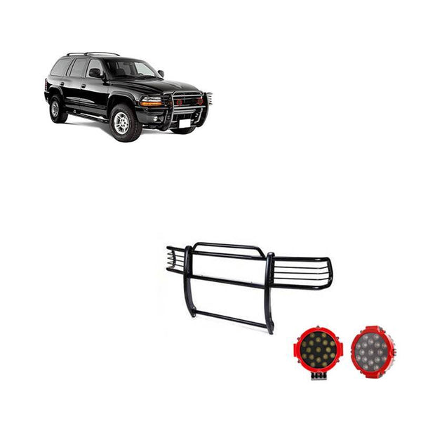 Black Horse Grille Guard Kit (MPN: 17BH23MA-PLR)