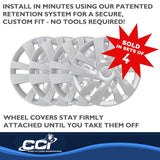 15 Inch Wheel Cover Set by Coast To Coast (MPN: IWC53215S)