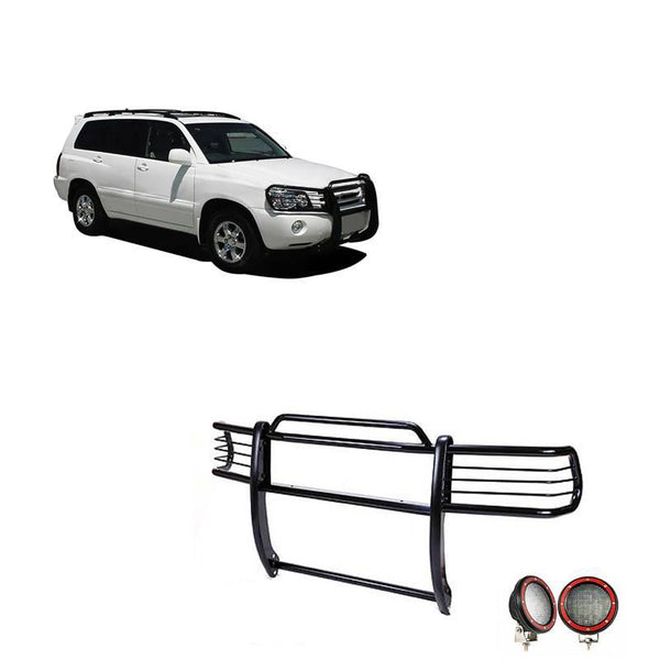 Black Horse Grille Guard Kit (MPN: 17TL26MA-PLFR)