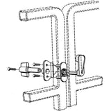 T-H Marine Pontoon Boat Gate Latch (MPN: GL-2-DP)