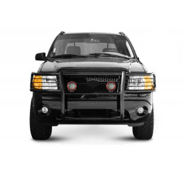 Black Horse Grille Guard Kit (MPN: 17FR20MA-PLFR)